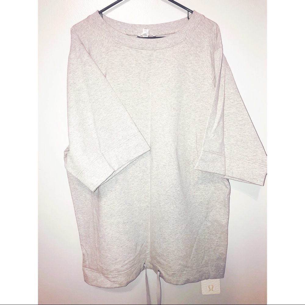 Lululemon short sleeve sweatshirt
